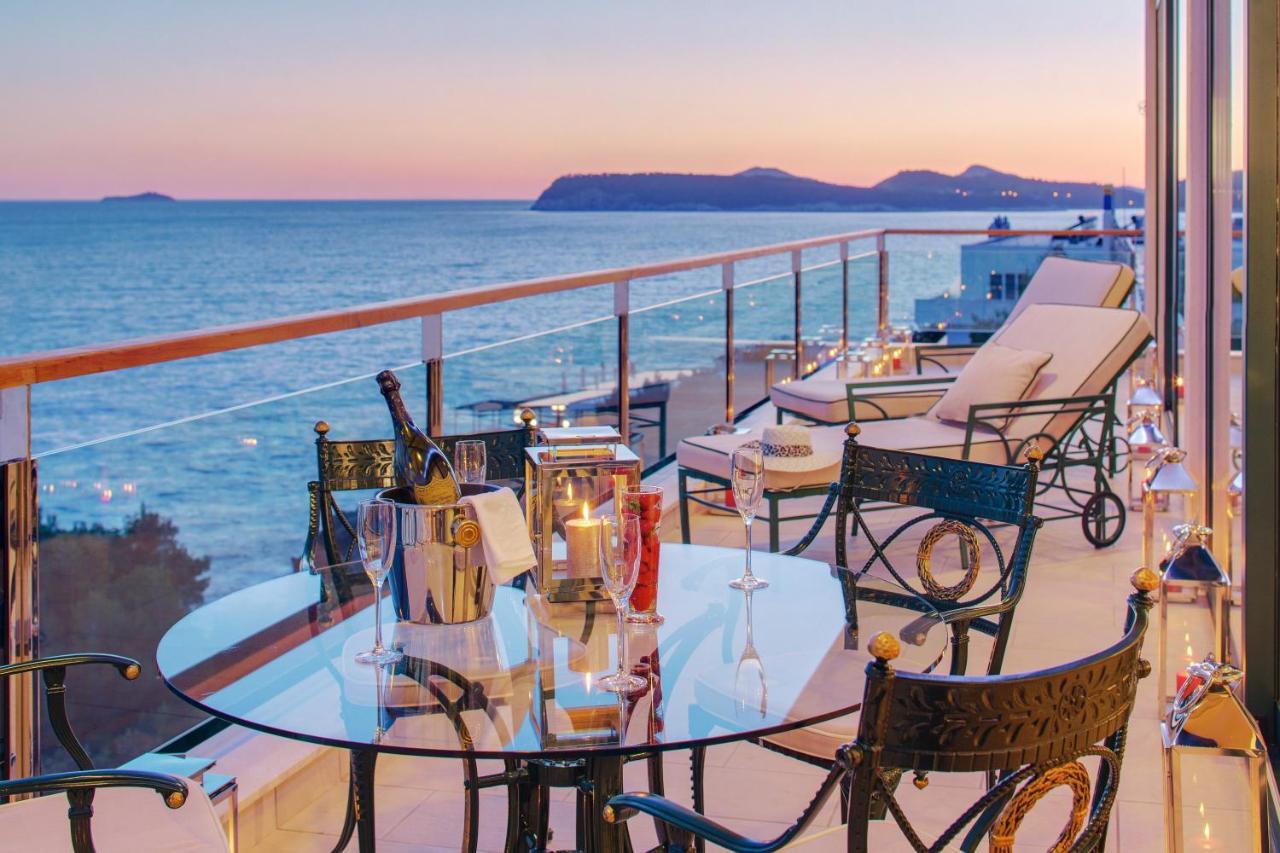 Royal Princess Hotel Dubrovnik Luaran gambar View from the balcony of a suite at the Hotel